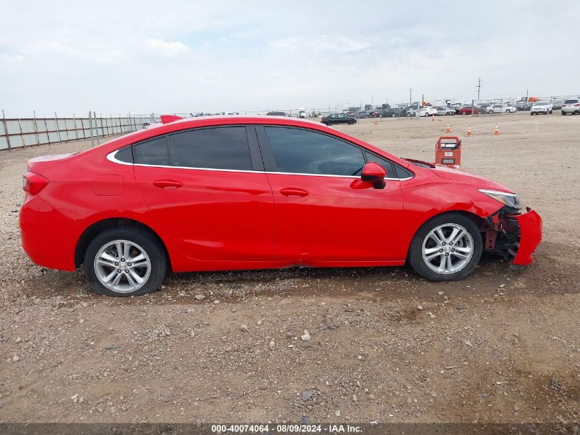 2016 Chevrolet Cruze Lt Auto VIN: 1G1BE5SM5G7263487 Lot: 40074064