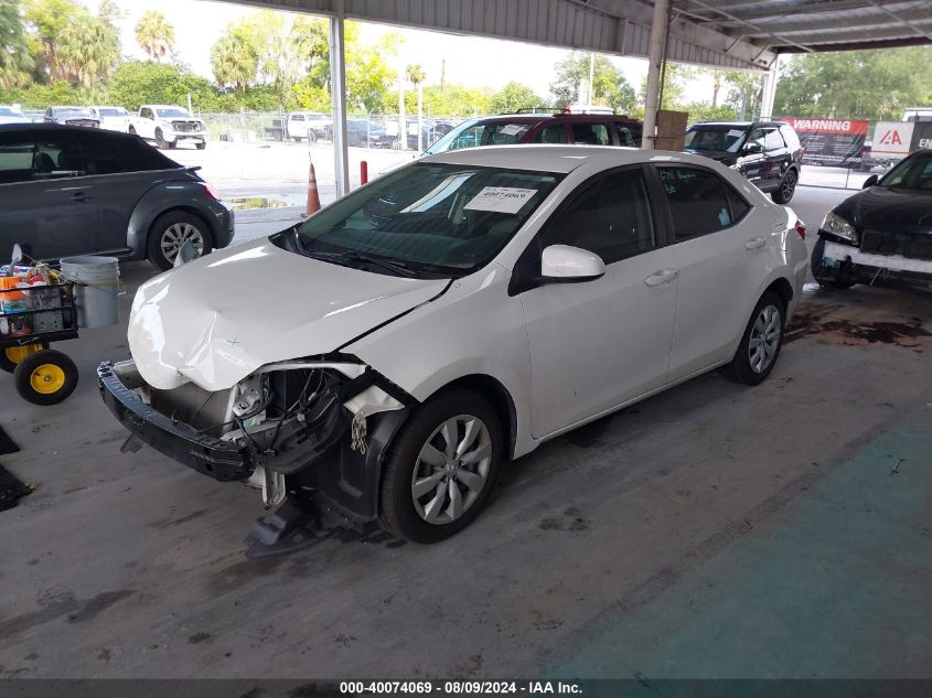 5YFBURHE5GP554068 2016 TOYOTA COROLLA - Image 2