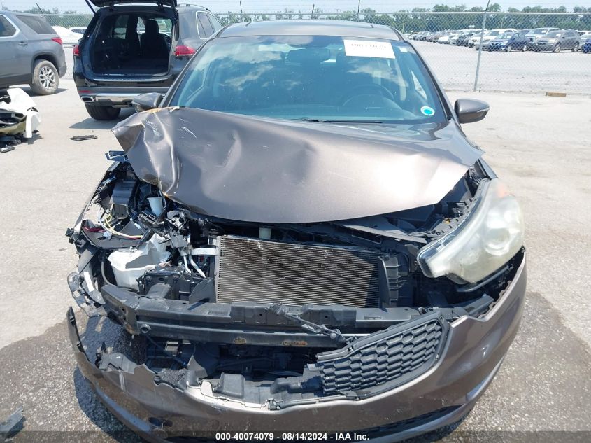2014 Kia Forte Ex VIN: KNAFX5A83E5163840 Lot: 40074079