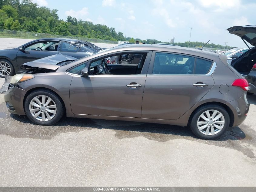 2014 Kia Forte Ex VIN: KNAFX5A83E5163840 Lot: 40074079
