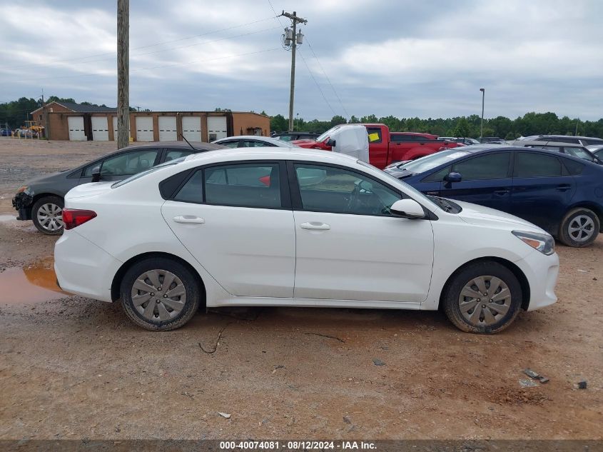 2019 Kia Rio S VIN: 3KPA24ABXKE205535 Lot: 40074081