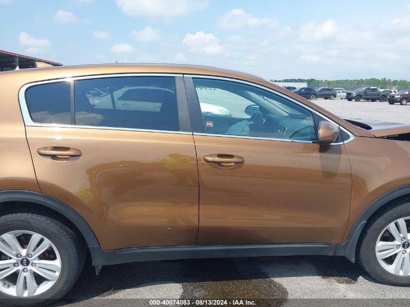 2019 Kia Sportage Lx VIN: KNDPM3AC0K7539337 Lot: 40074083