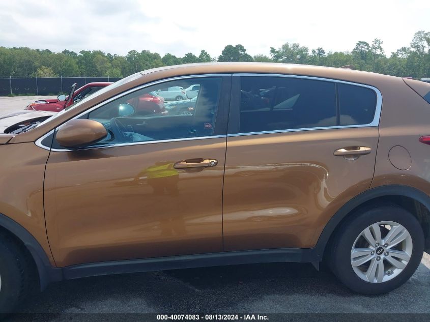 2019 Kia Sportage Lx VIN: KNDPM3AC0K7539337 Lot: 40074083