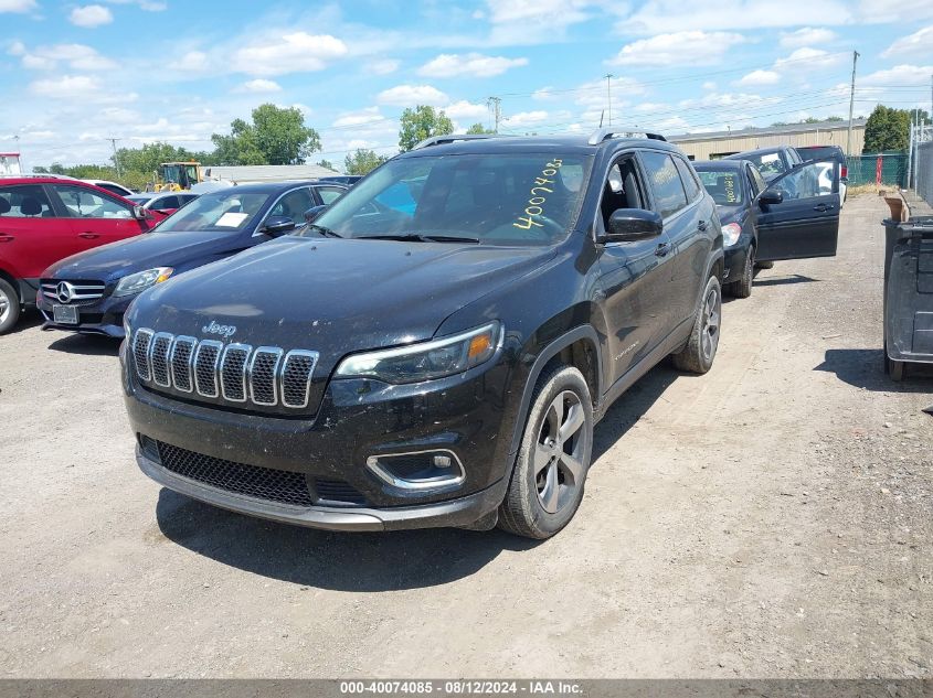 2020 Jeep Cherokee Limited 4X4 VIN: 1C4PJMDX5LD574228 Lot: 40074085