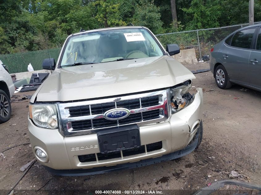 2012 Ford Escape Xlt VIN: 1FMCU0D73CKC76556 Lot: 40074088