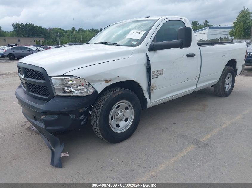 2022 Ram 1500 Classic Tradesman Regular Cab 4X2 8' Box VIN: 3C6JR6DG5NG427821 Lot: 40074089