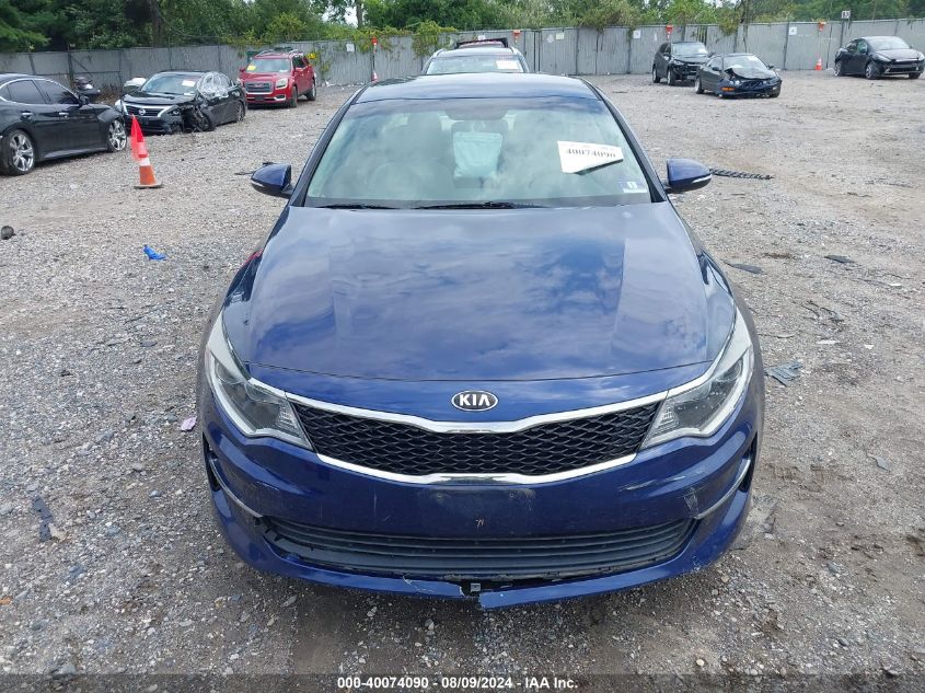 2016 Kia Optima Lx VIN: 5XXGT4L32GG109409 Lot: 40074090