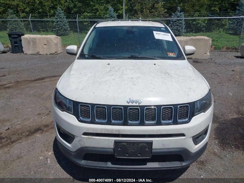 2017 Jeep New Compass Latitude 4X4 VIN: 3C4NJDBB2HT680121 Lot: 40074091