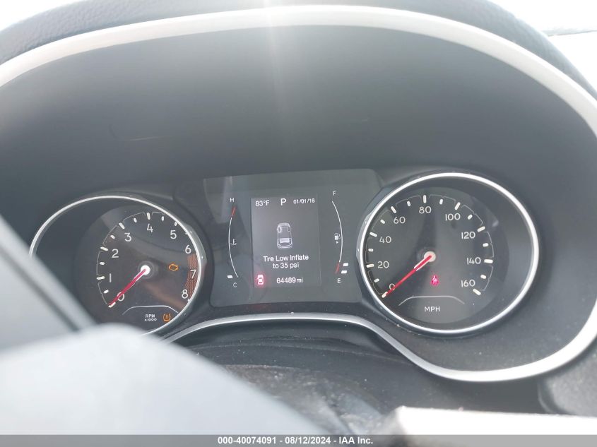 2017 Jeep New Compass Latitude 4X4 VIN: 3C4NJDBB2HT680121 Lot: 40074091