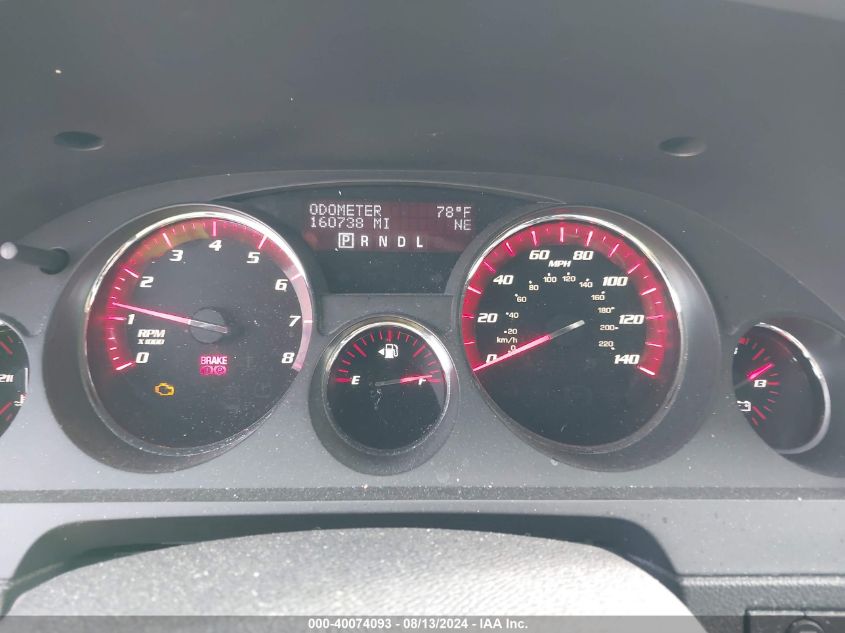 2009 GMC Acadia Slt-2 VIN: 1GKEV33D59J125384 Lot: 40074093