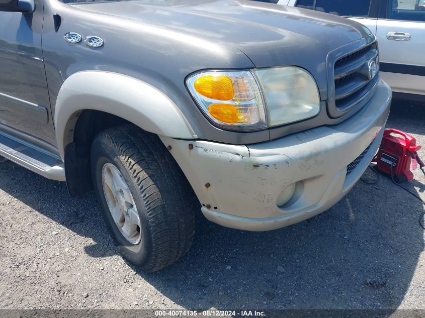 2004 Toyota Sequoia Sr5 V8 VIN: 5TDBT44AX4S223305 Lot: 40074135