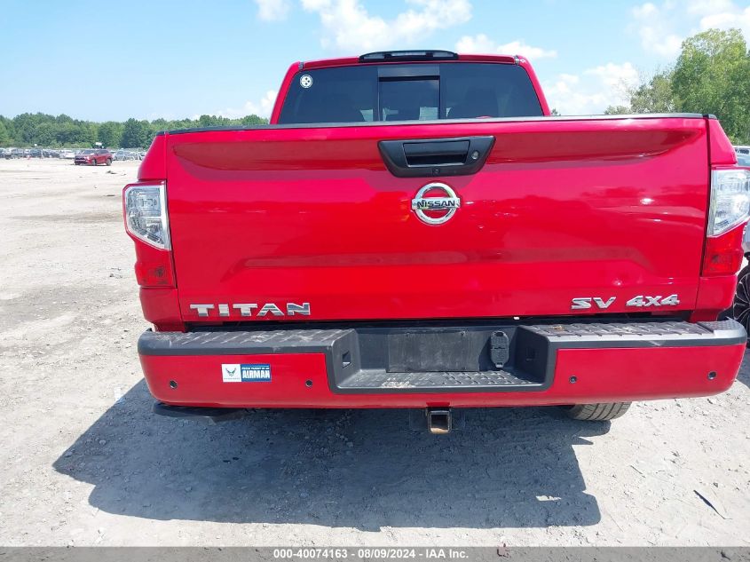 2021 Nissan Titan VIN: 1N6AA1ED2MN509161 Lot: 40074163