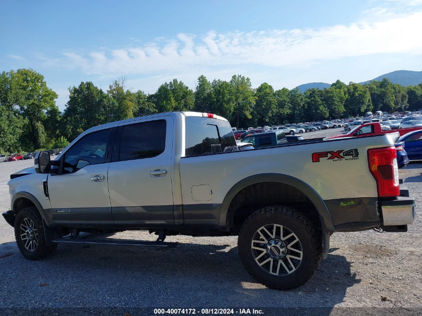 2019 Ford F-350 Lariat VIN: 1FT8W3BT8KED65008 Lot: 40074172