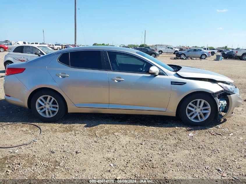 2013 Kia Optima Lx VIN: KNAGM4A74D5383629 Lot: 40074178