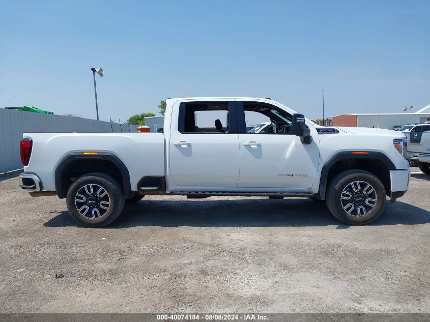 2021 GMC Sierra 2500Hd 4Wd Standard Bed At4 VIN: 1GT49PE73MF177604 Lot: 40074184