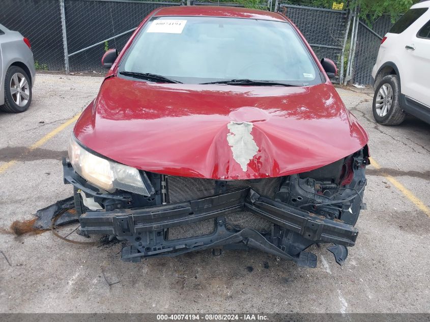 2012 Kia Forte Ex VIN: KNAFU4A28C5514320 Lot: 40074194