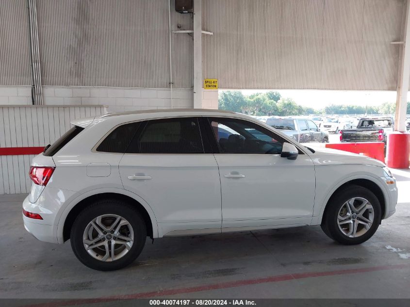 2019 Audi Q5 Premium VIN: WA1ANAFY1K2074277 Lot: 40074197