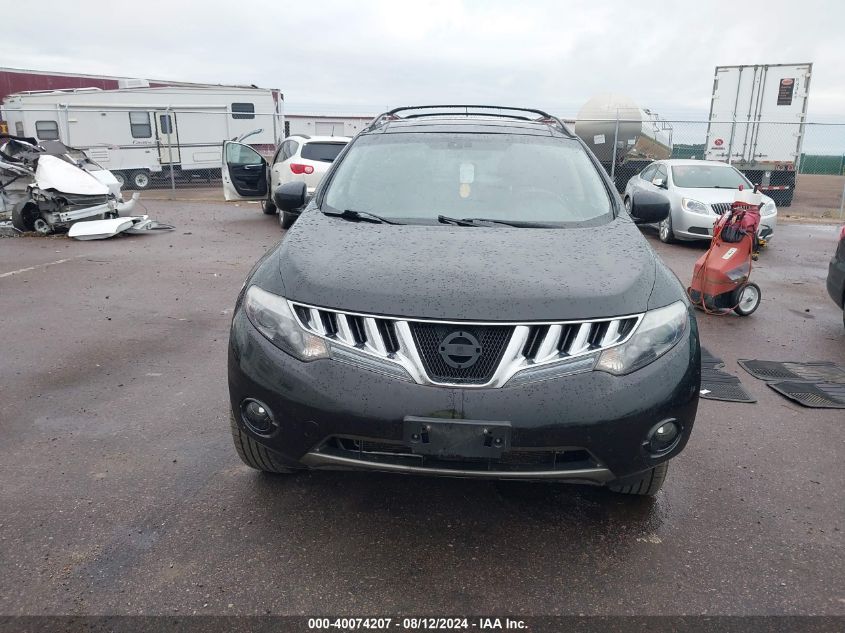 2010 Nissan Murano Le VIN: JN8AZ1MW3AW109036 Lot: 40074207