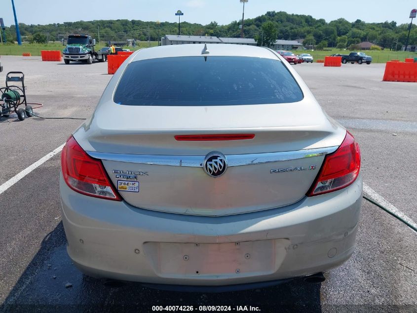 2011 Buick Regal Cxl VIN: W04GW5EV8B1074336 Lot: 40074226