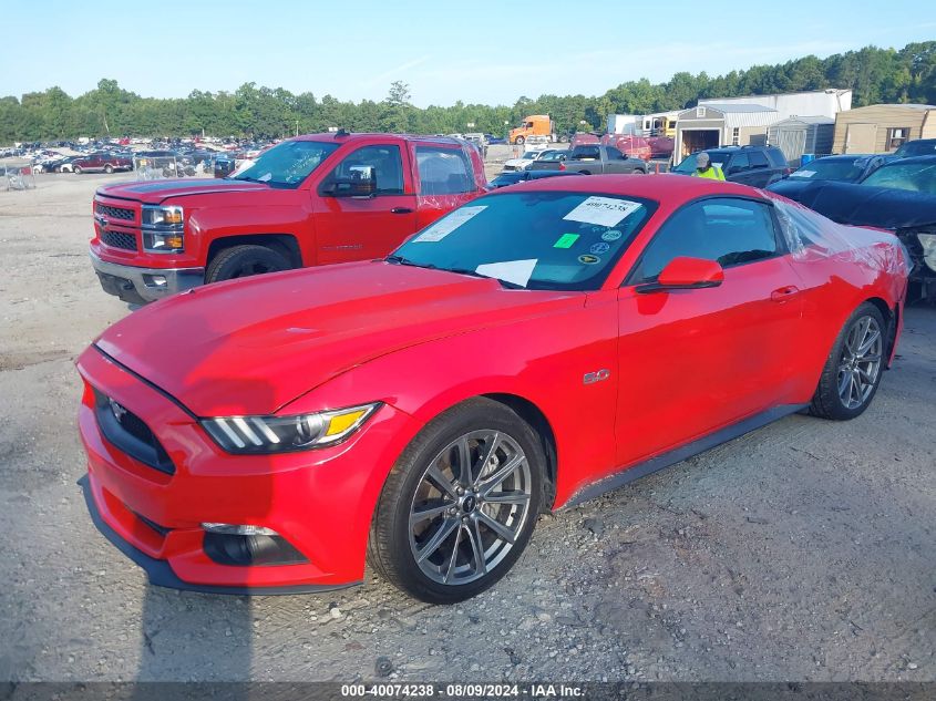 1FA6P8CF6F5320851 2015 FORD MUSTANG - Image 2