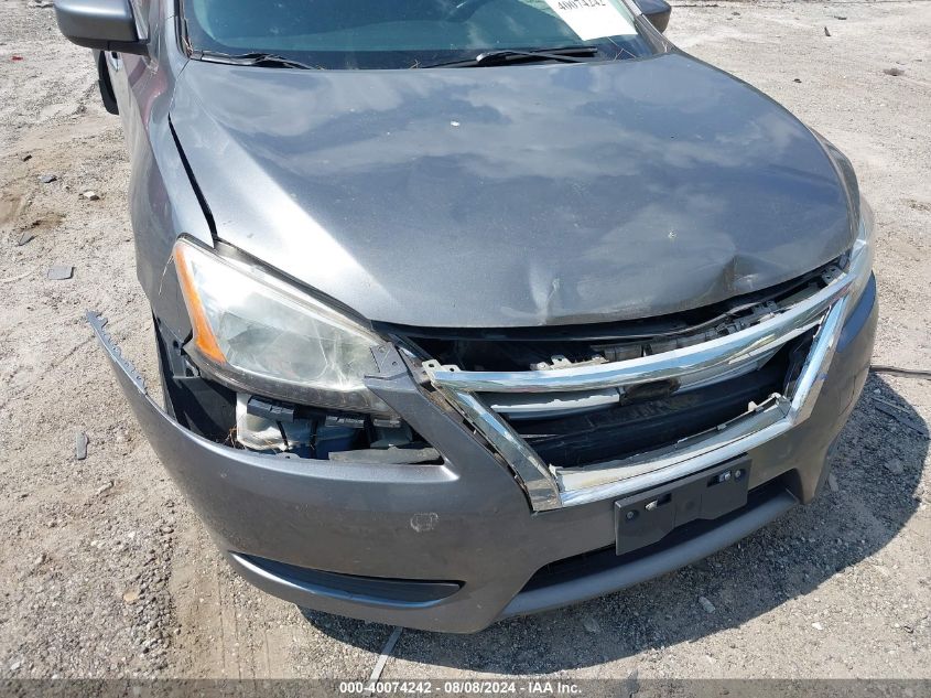 2015 Nissan Sentra Sv VIN: 3N1AB7APXFY268395 Lot: 40074242