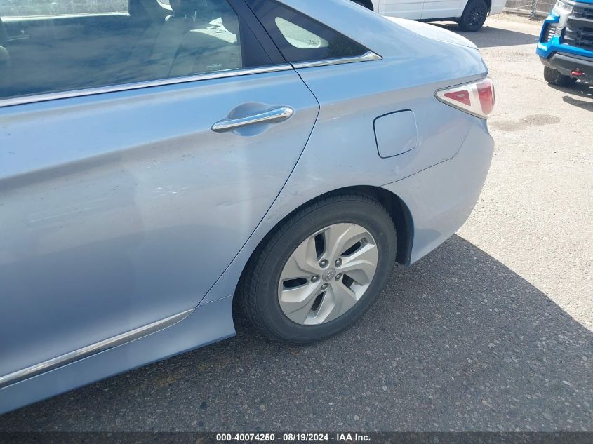 2015 Hyundai Sonata Hybrid VIN: KMHEC4A43FA133744 Lot: 40074250