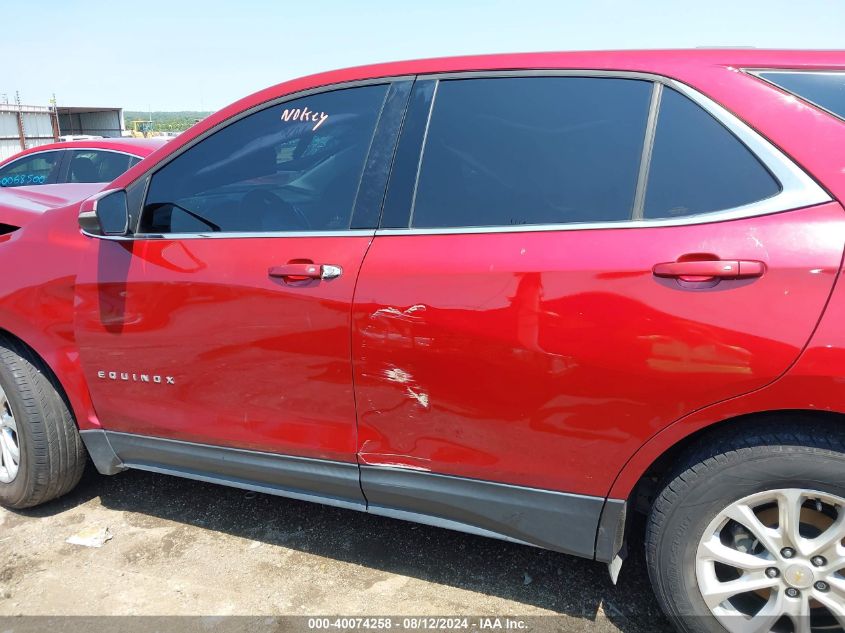 2018 Chevrolet Equinox Lt VIN: 2GNAXJEV2J6165204 Lot: 40074258