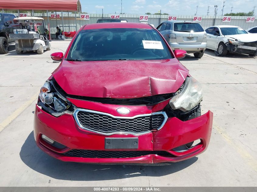 2014 Kia Forte Ex VIN: KNAFX4A88E5091902 Lot: 40074283