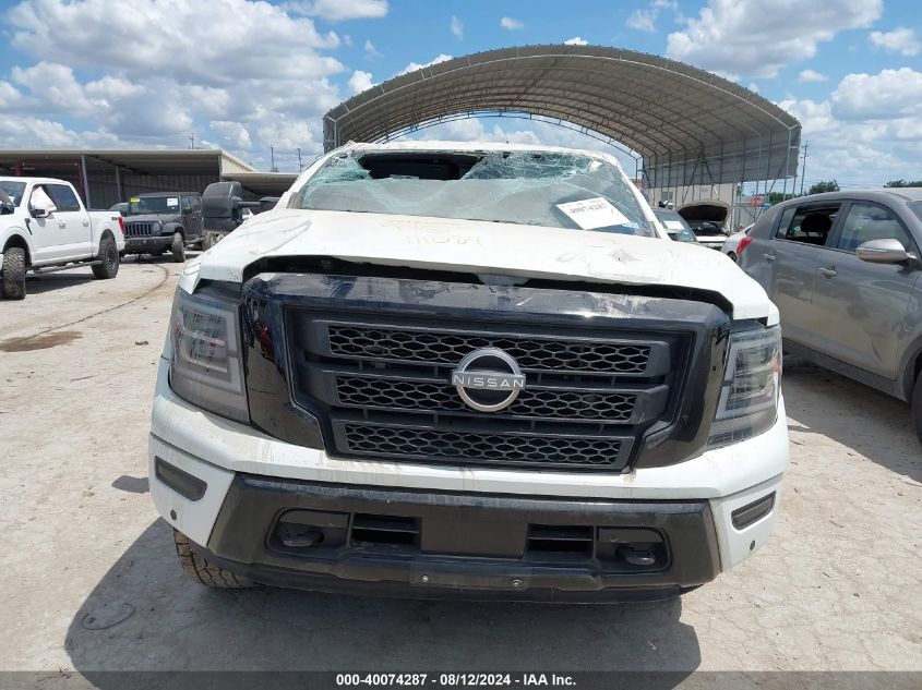 2023 Nissan Titan Sv 4X4 VIN: 1N6AA1ED8PN111084 Lot: 40074287