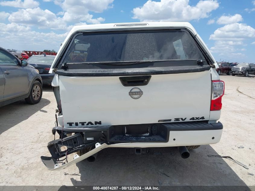 2023 Nissan Titan Sv 4X4 VIN: 1N6AA1ED8PN111084 Lot: 40074287