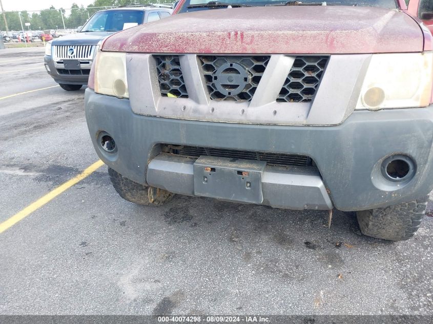 2005 Nissan Xterra Off Road/S/Se VIN: 5N1AN08W45C613447 Lot: 40074298