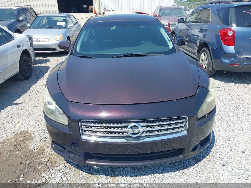 2010 Nissan Maxima 3.5 S VIN: 1N4AA5AP5AC826925 Lot: 40074308