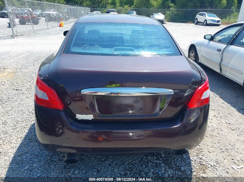 2010 Nissan Maxima 3.5 S VIN: 1N4AA5AP5AC826925 Lot: 40074308