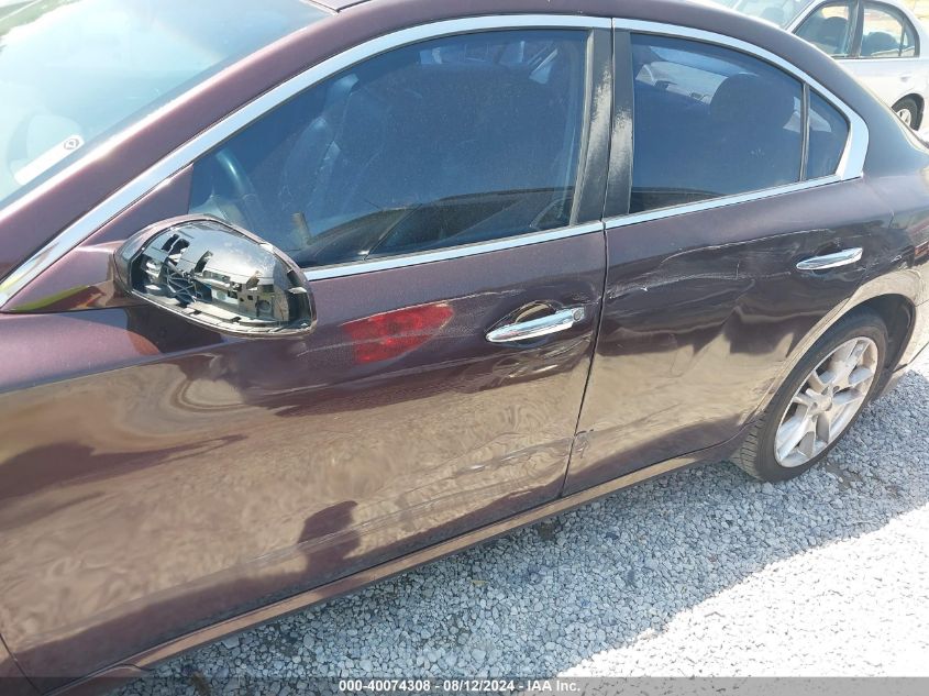 2010 Nissan Maxima 3.5 S VIN: 1N4AA5AP5AC826925 Lot: 40074308