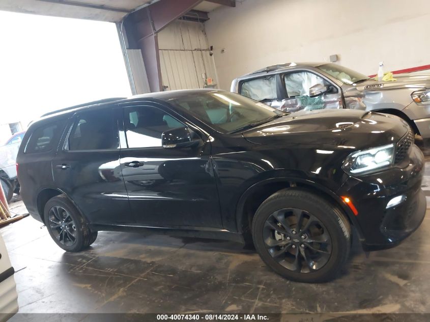 2022 Dodge Durango Gt Plus Awd VIN: 1C4RDJDG0NC201542 Lot: 40074340