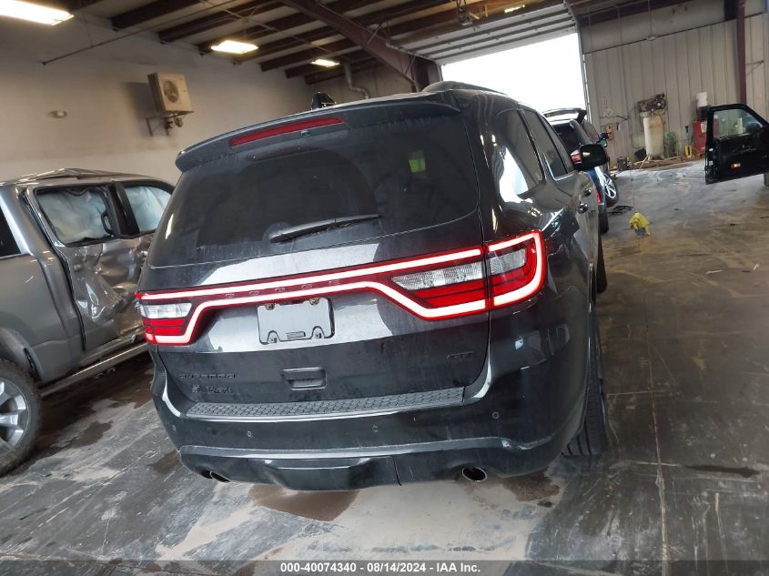 2022 Dodge Durango Gt Plus Awd VIN: 1C4RDJDG0NC201542 Lot: 40074340