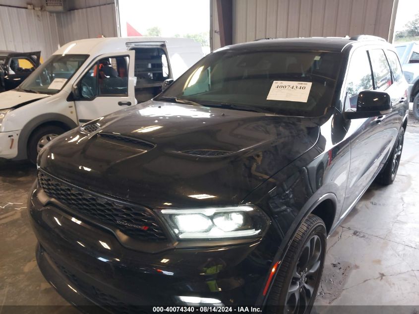 2022 Dodge Durango Gt Plus Awd VIN: 1C4RDJDG0NC201542 Lot: 40074340