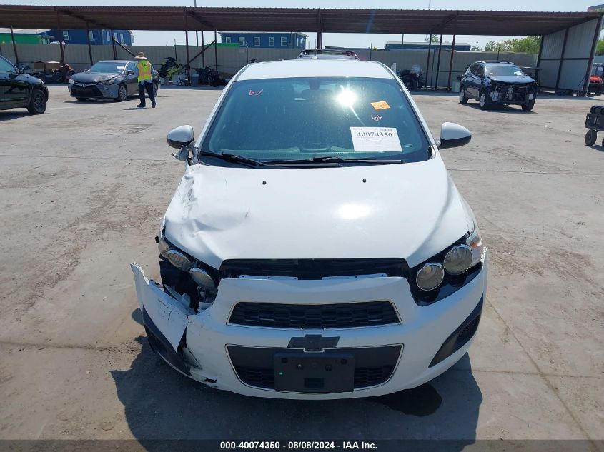 2016 Chevrolet Sonic Ls Auto VIN: 1G1JA6SH1G4112485 Lot: 40074350