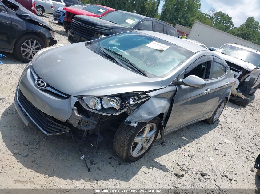 KMHDH4AE7FU320831 2015 HYUNDAI ELANTRA - Image 2