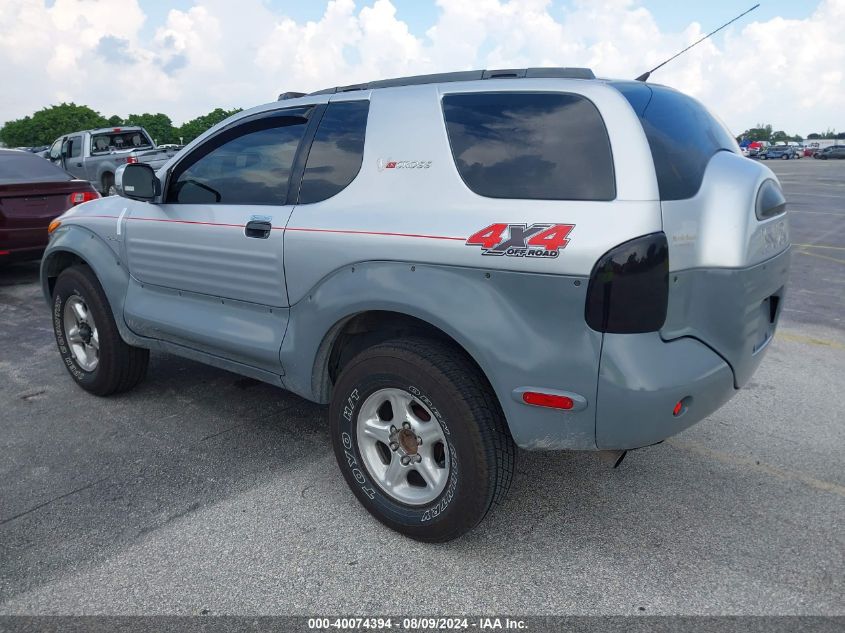 1999 Isuzu Vehicross VIN: JACCN57X0X7990999 Lot: 40074394