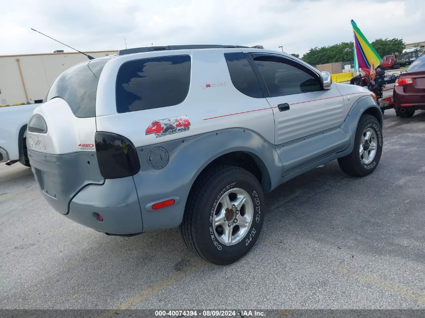 1999 Isuzu Vehicross VIN: JACCN57X0X7990999 Lot: 40074394