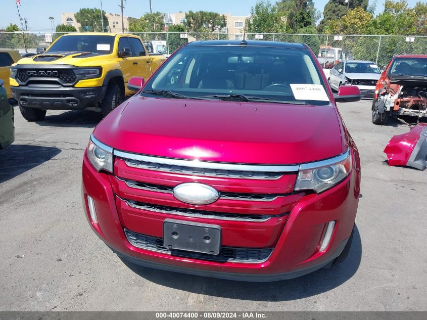 2013 Ford Edge Sel VIN: 2FMDK3JC8DBB70533 Lot: 40074400