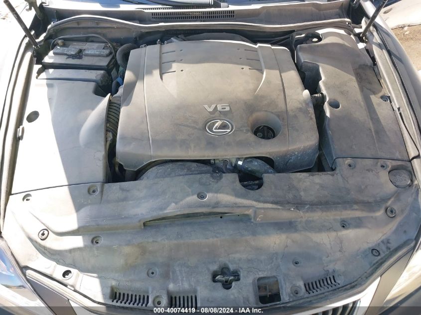 2010 Lexus Is 250 VIN: JTHBF5C29A5128029 Lot: 40074419