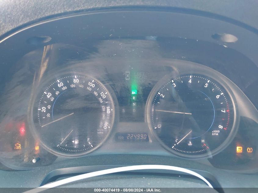 2010 Lexus Is 250 VIN: JTHBF5C29A5128029 Lot: 40074419