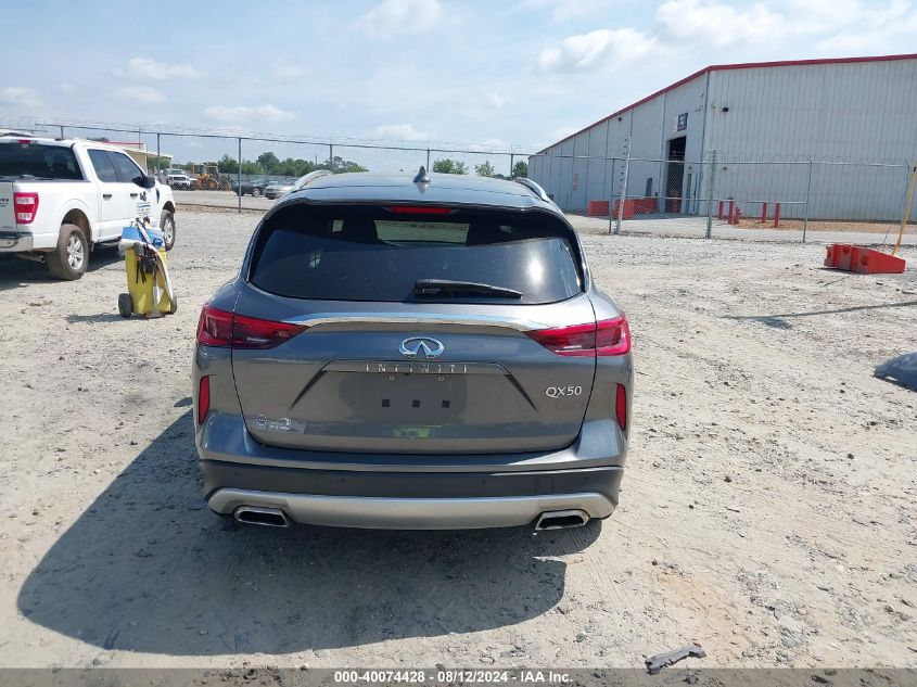 3PCAJ5BA7MF113309 2021 Infiniti Qx50 Luxe