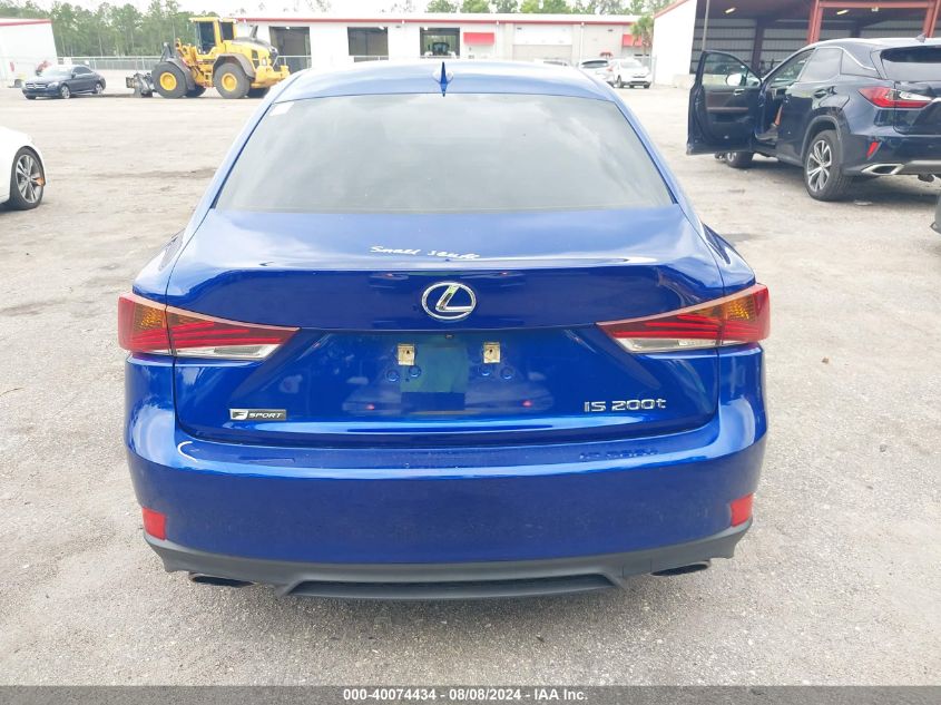 2017 Lexus Is 200T VIN: JTHBA1D29H5048486 Lot: 40074434