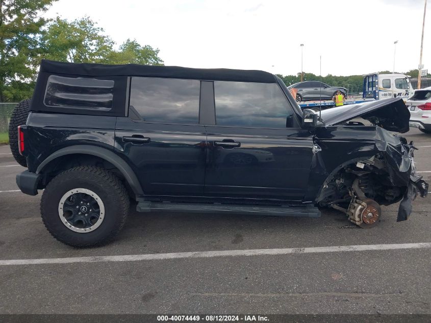 2022 Ford Bronco Outer Banks VIN: 1FMEE5DP9NLA92965 Lot: 40074449