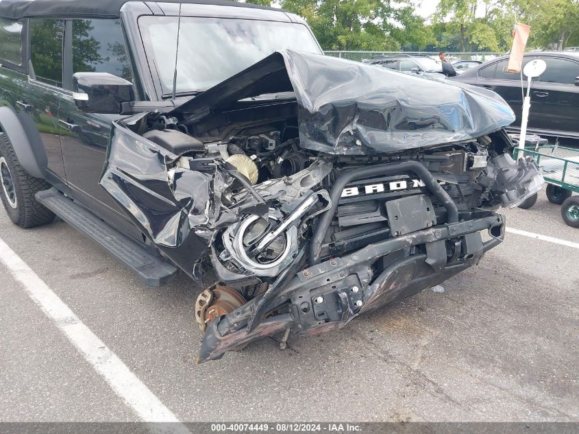 2022 Ford Bronco Outer Banks VIN: 1FMEE5DP9NLA92965 Lot: 40074449