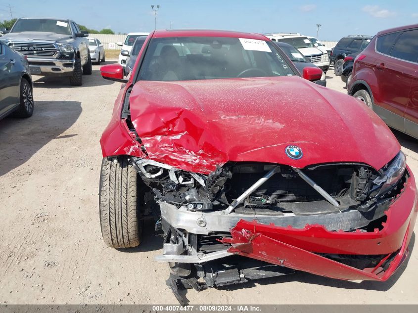 2024 BMW 330E VIN: 3MW39FF04R8E09244 Lot: 40074477