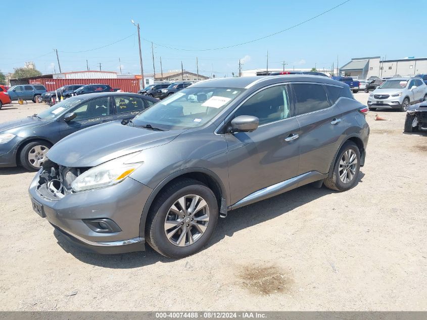 5N1AZ2MG5GN161272 2016 NISSAN MURANO - Image 2